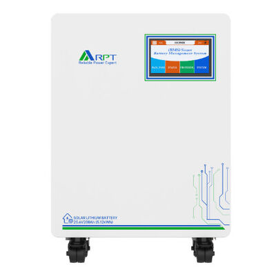 Καλή τιμή. RPT Οικιακή τροχοφόρα μπαταρία μπαταρία λιθίου Αποθήκευση ηλιακής ενέργειας 5.12kWh/10.24kWh/14.34kWh σε απευθείας σύνδεση